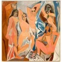 Cuadro famoso Señoritas de Avignon Picasso